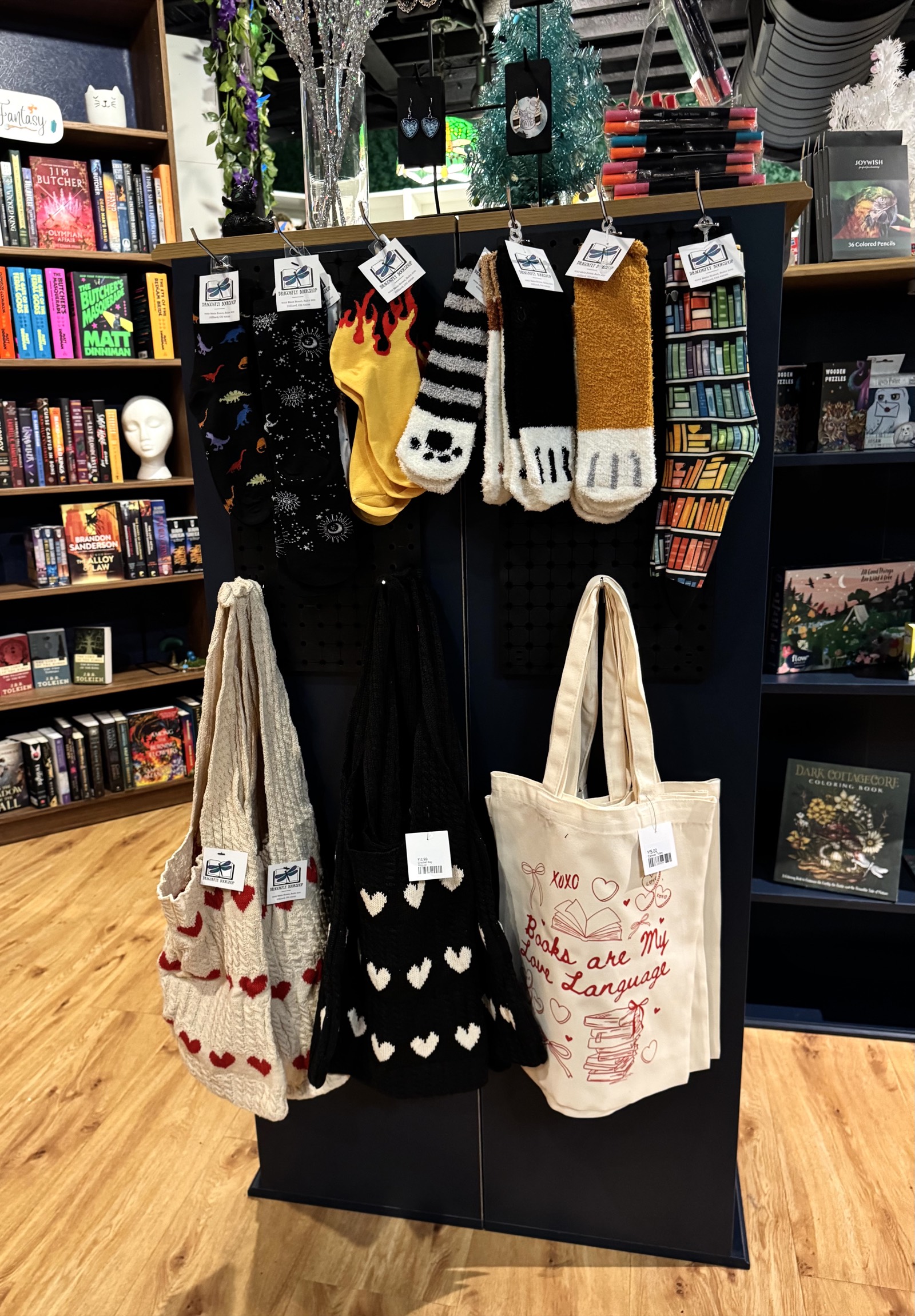 Dragonfly Bookshop — shop floor