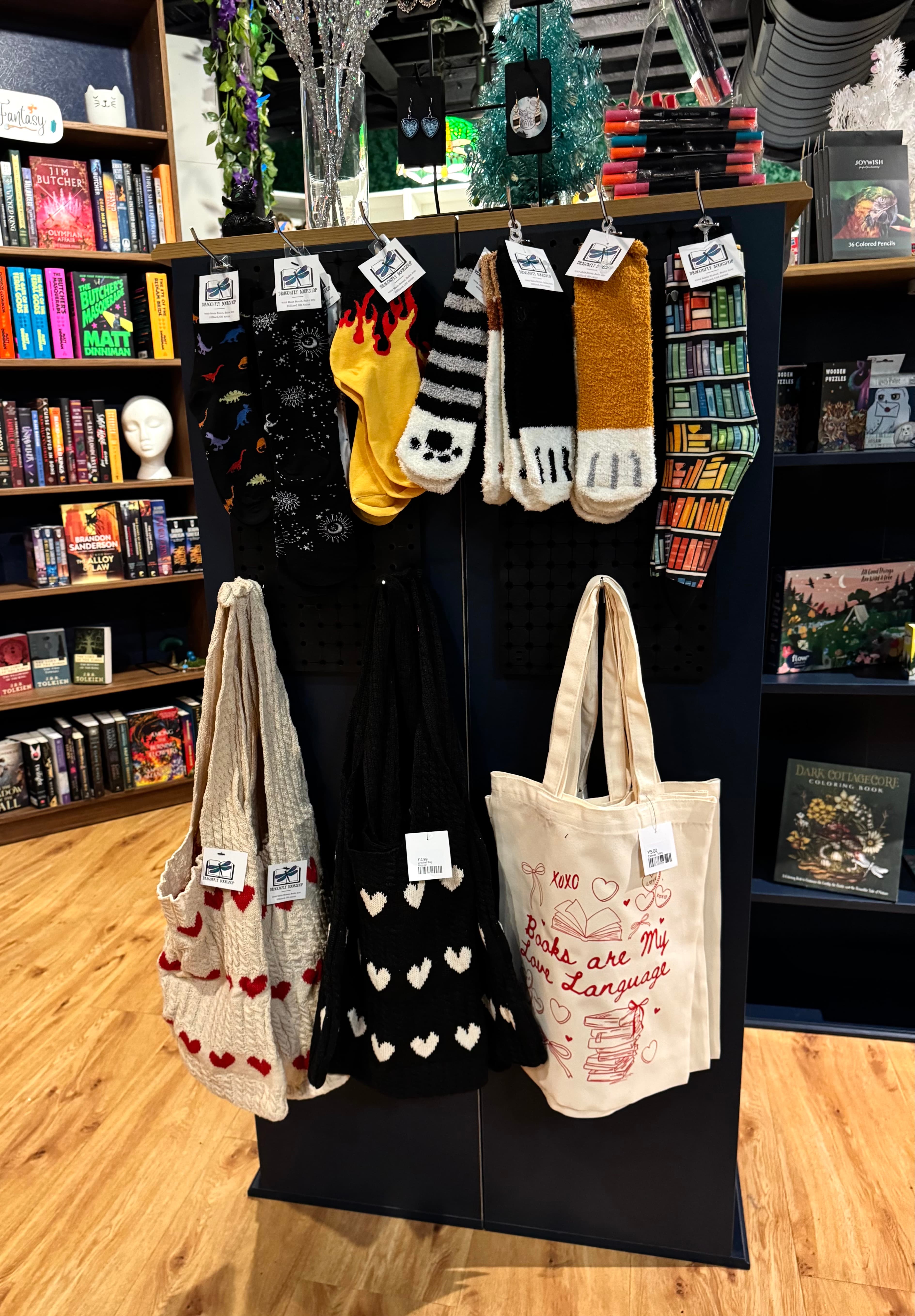 Dragonfly Bookshop — shop floor